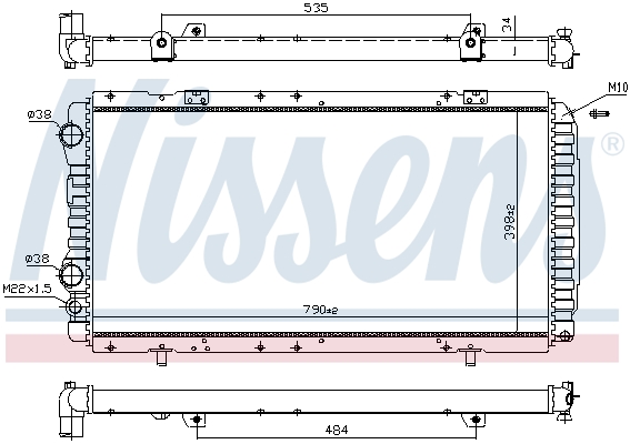 Nissens Radiateur 61390