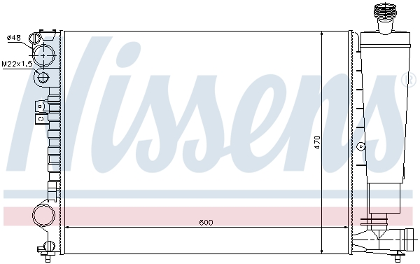 Nissens Radiateur 61396