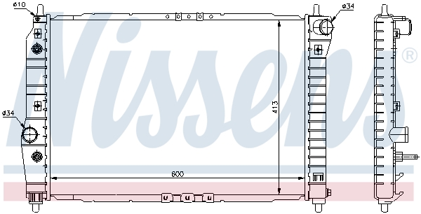 Nissens Radiateur 61637