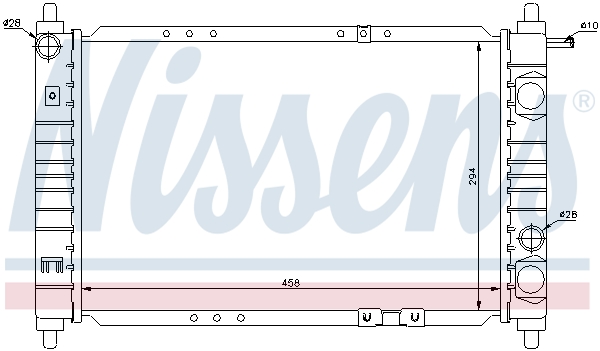 Nissens Radiateur 61653