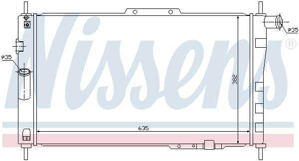 Nissens Radiateur 61656