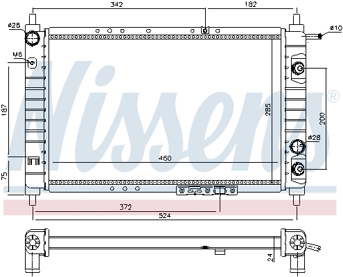 Nissens Radiateur 61663