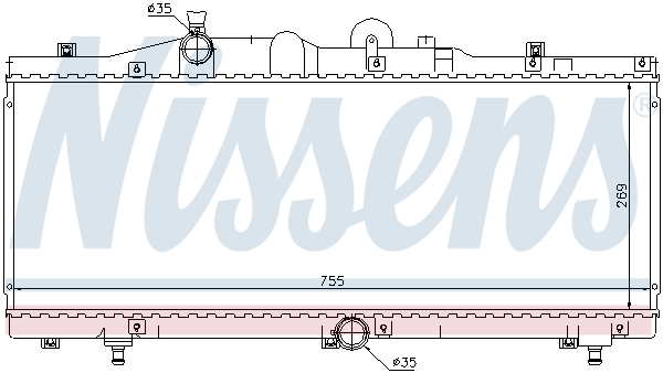 Nissens Radiateur 61671