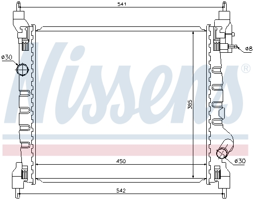 Nissens Radiateur 61679