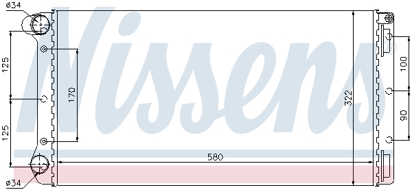 Nissens Radiateur 61692