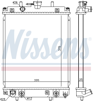 Nissens Radiateur 617552