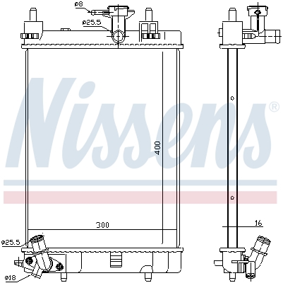 Nissens Radiateur 617554