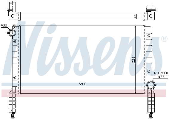 Nissens Radiateur 61769