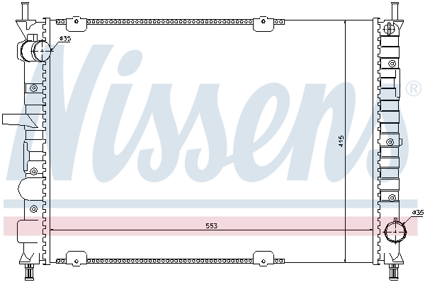 Nissens Radiateur 61791