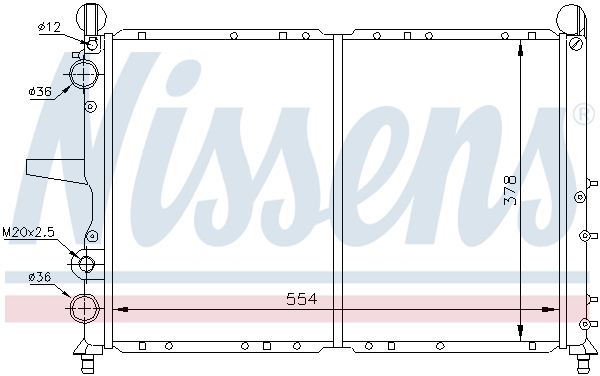 Nissens Radiateur 61816