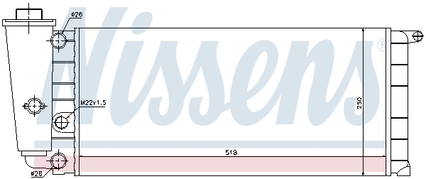 Nissens Radiateur 61837