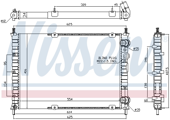 Nissens Radiateur 61879A