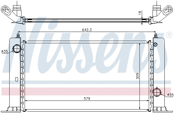 Nissens Radiateur 61883A