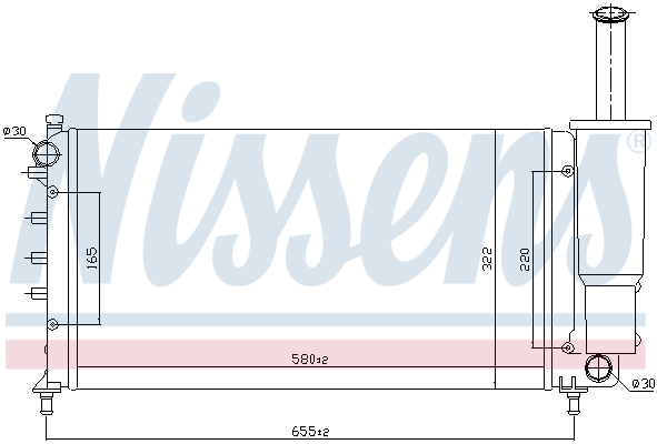 Nissens Radiateur 61886