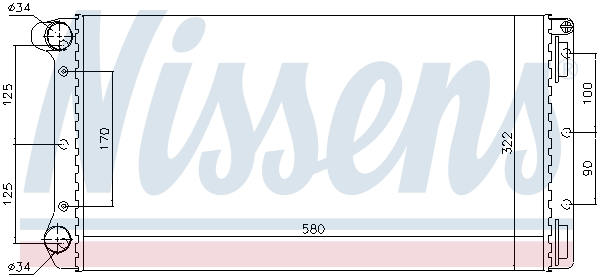 Nissens Radiateur 61899