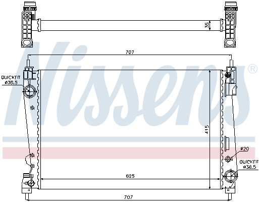 Nissens Radiateur 61916