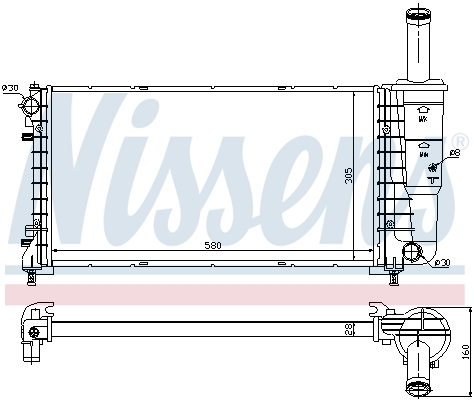 Nissens Radiateur 61923