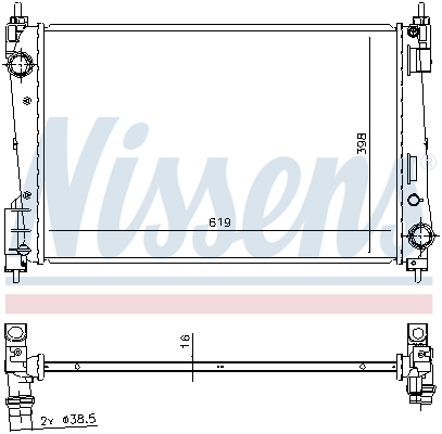 Nissens Radiateur 61924