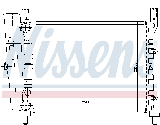 Nissens Radiateur 61940