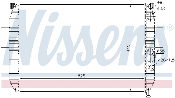 Nissens Radiateur 61975