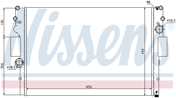 Nissens Radiateur 61981