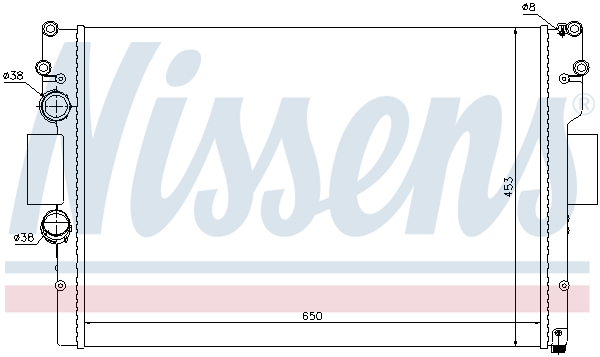 Nissens Radiateur 61987