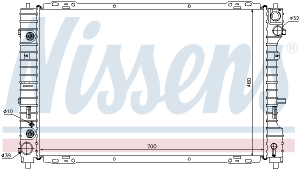 Nissens Radiateur 62003