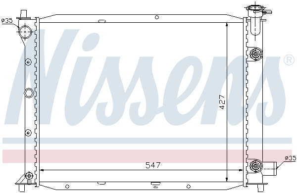 Nissens Radiateur 62016