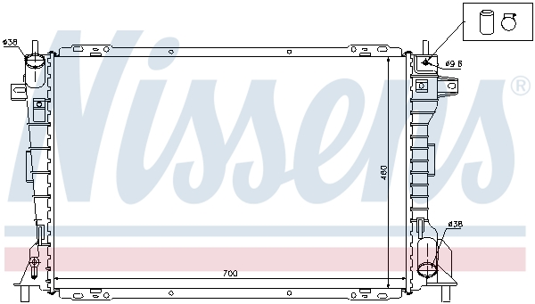 Nissens Radiateur 62033