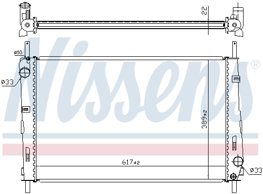 Nissens Radiateur 620411