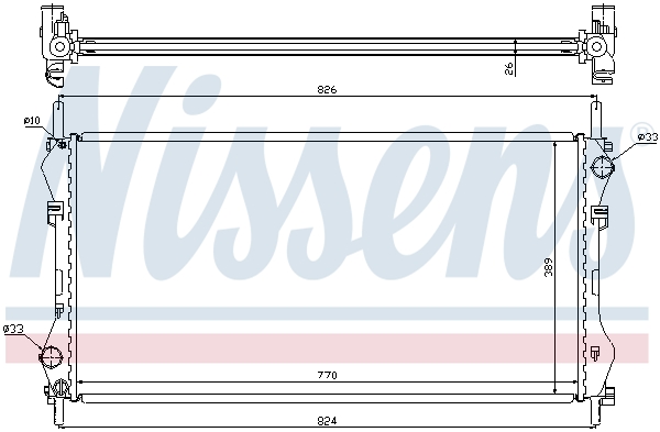 Nissens Radiateur 62043A