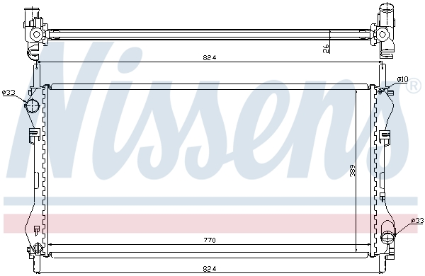 Nissens Radiateur 62046A