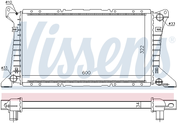 Nissens Radiateur 62049