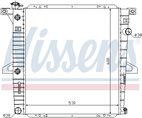 Nissens Radiateur 62060