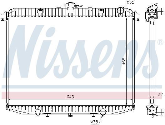 Nissens Radiateur 62070A