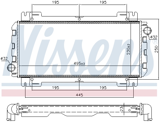 Nissens Radiateur 62093