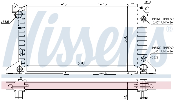 Nissens Radiateur 62243