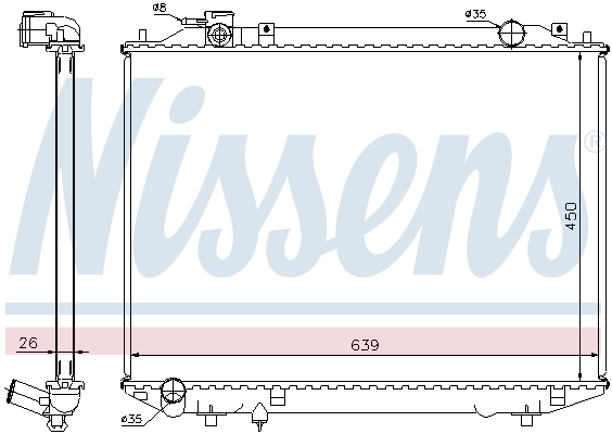 Nissens Radiateur 62246A