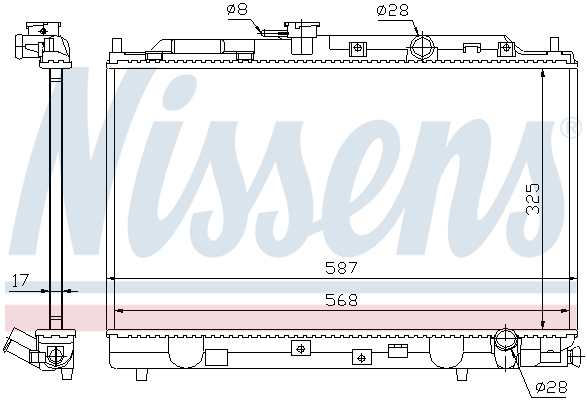 Nissens Radiateur 62269