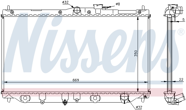 Nissens Radiateur 62279A