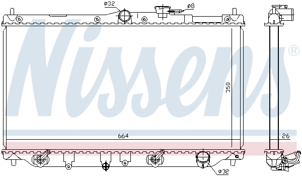 Nissens Radiateur 622831