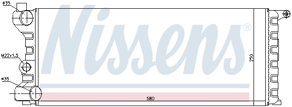 Nissens Radiateur 62312