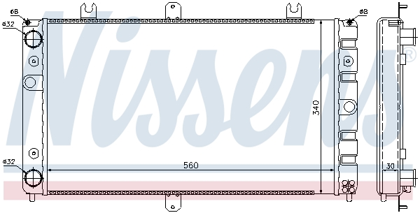 Nissens Radiateur 623553