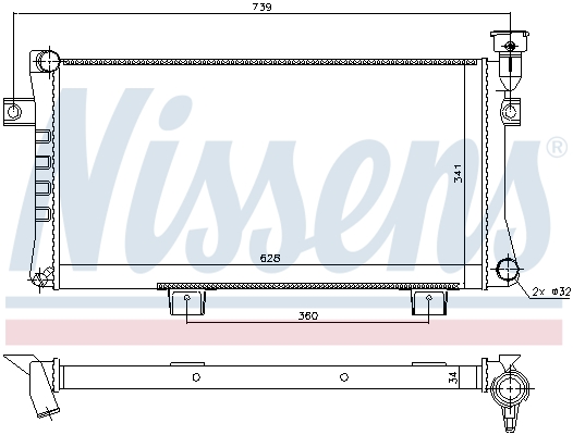 Nissens Radiateur 623556