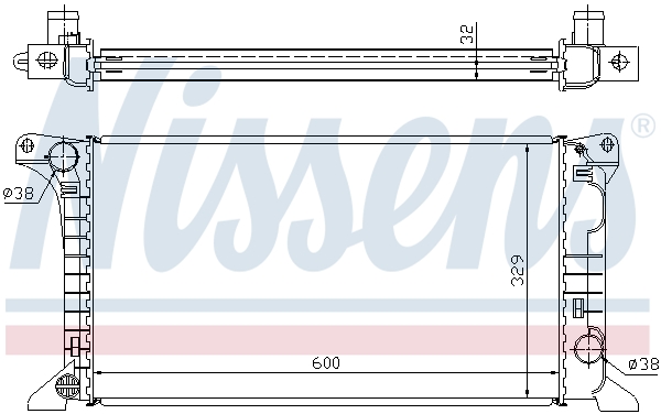 Nissens Radiateur 62369A