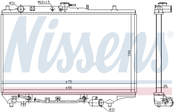 Nissens Radiateur 62378