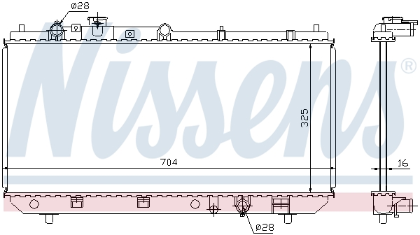 Nissens Radiateur 62403