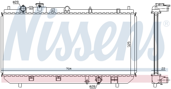 Nissens Radiateur 62403A