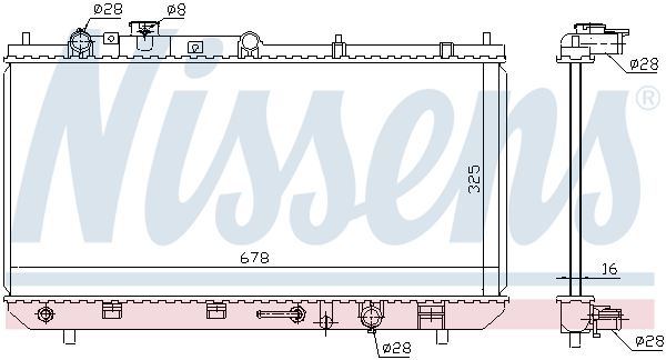 Nissens Radiateur 624041