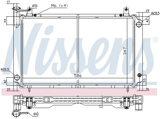 Nissens Radiateur 62423